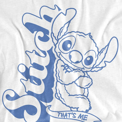 White - Back - Lilo & Stitch Womens-Ladies That´s Me T-Shirt