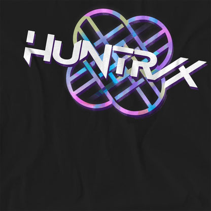 Black - Pack Shot - K-Pop Demon Hunters Womens-Ladies Huntr-X Pastel Logo T-Shirt