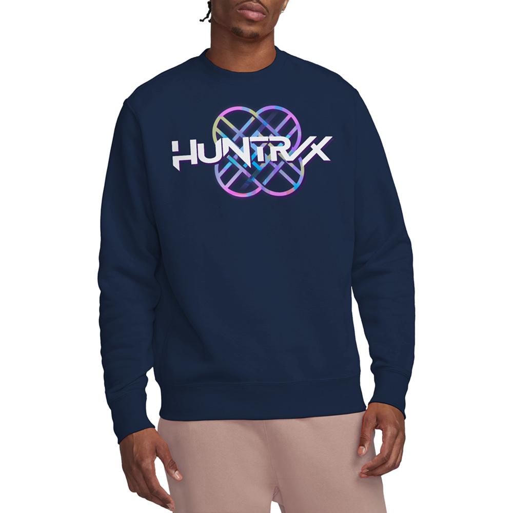 Navy - Lifestyle - K-Pop Demon Hunters Unisex Adult Huntr-X Pastel Logo Sweatshirt