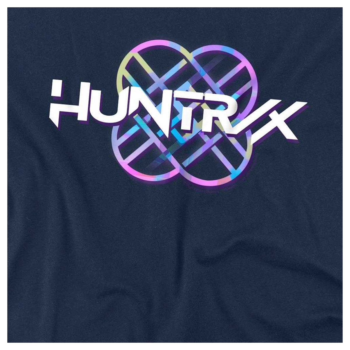 Navy - Side - K-Pop Demon Hunters Childrens-Kids Pastel Logo T-Shirt