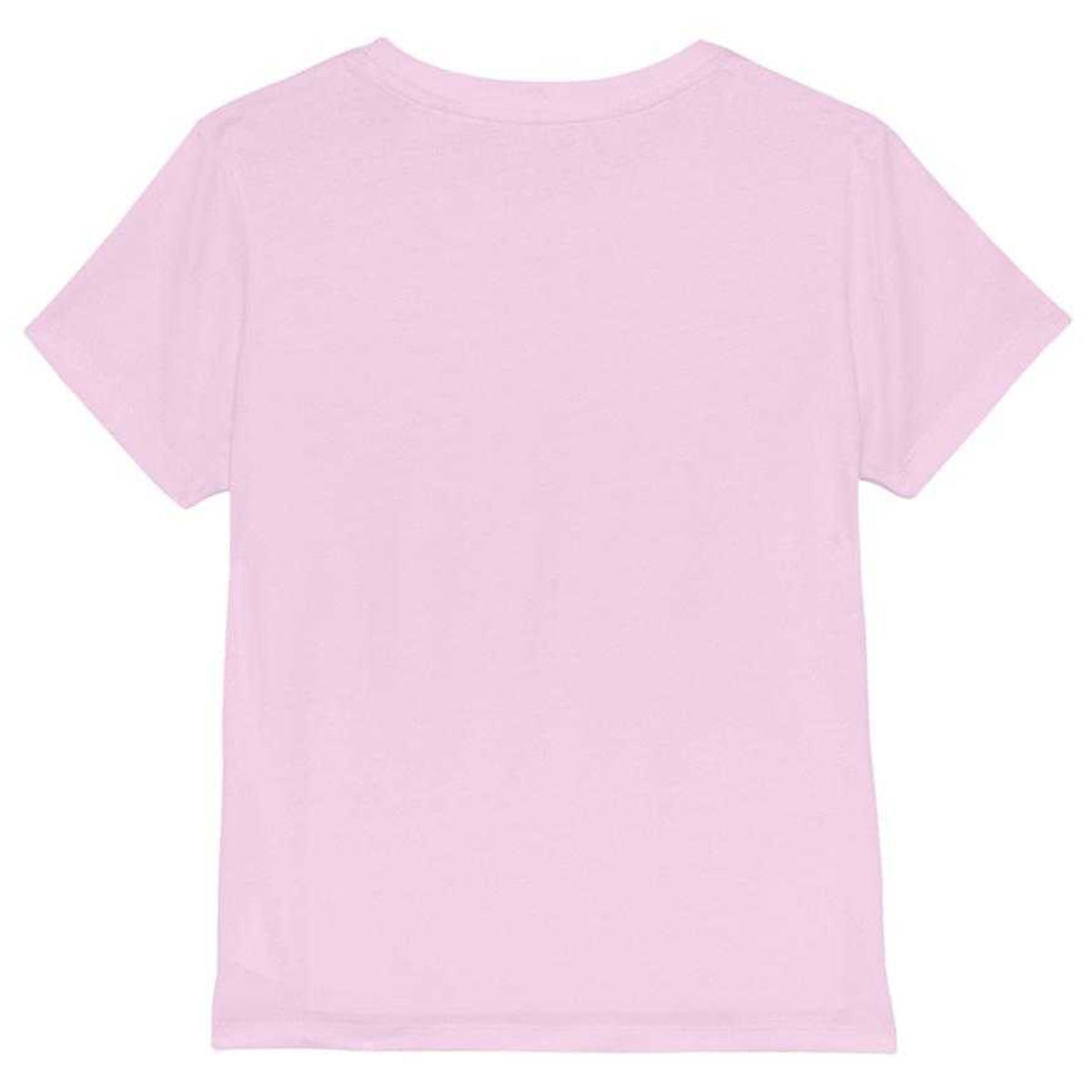 Light Pink - Back - K-Pop Demon Hunters Childrens-Kids Pastel Logo T-Shirt