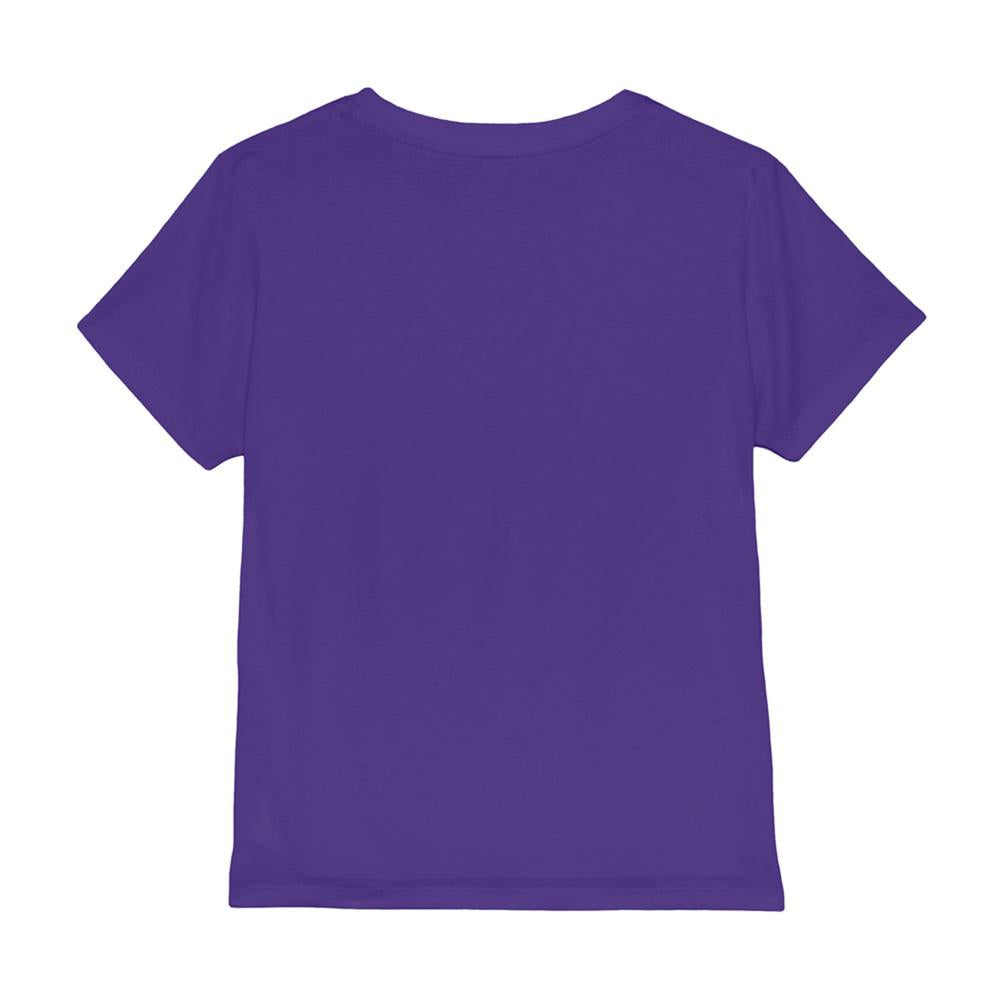 Purple - Pack Shot - K-Pop Demon Hunters Childrens-Kids Logo T-Shirt