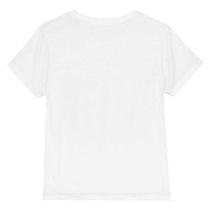 White - Back - K-Pop Demon Hunters Childrens-Kids Saja Boys Photo Frame T-Shirt