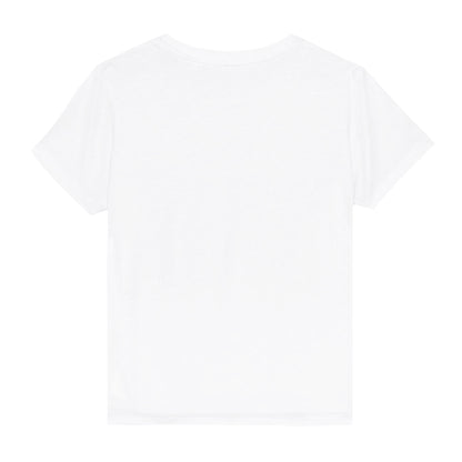 White - Back - K-Pop Demon Hunters Childrens-Kids Huntr-X Anime T-Shirt