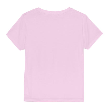 Light Pink - Back - K-Pop Demon Hunters Childrens-Kids Huntr-X Anime T-Shirt