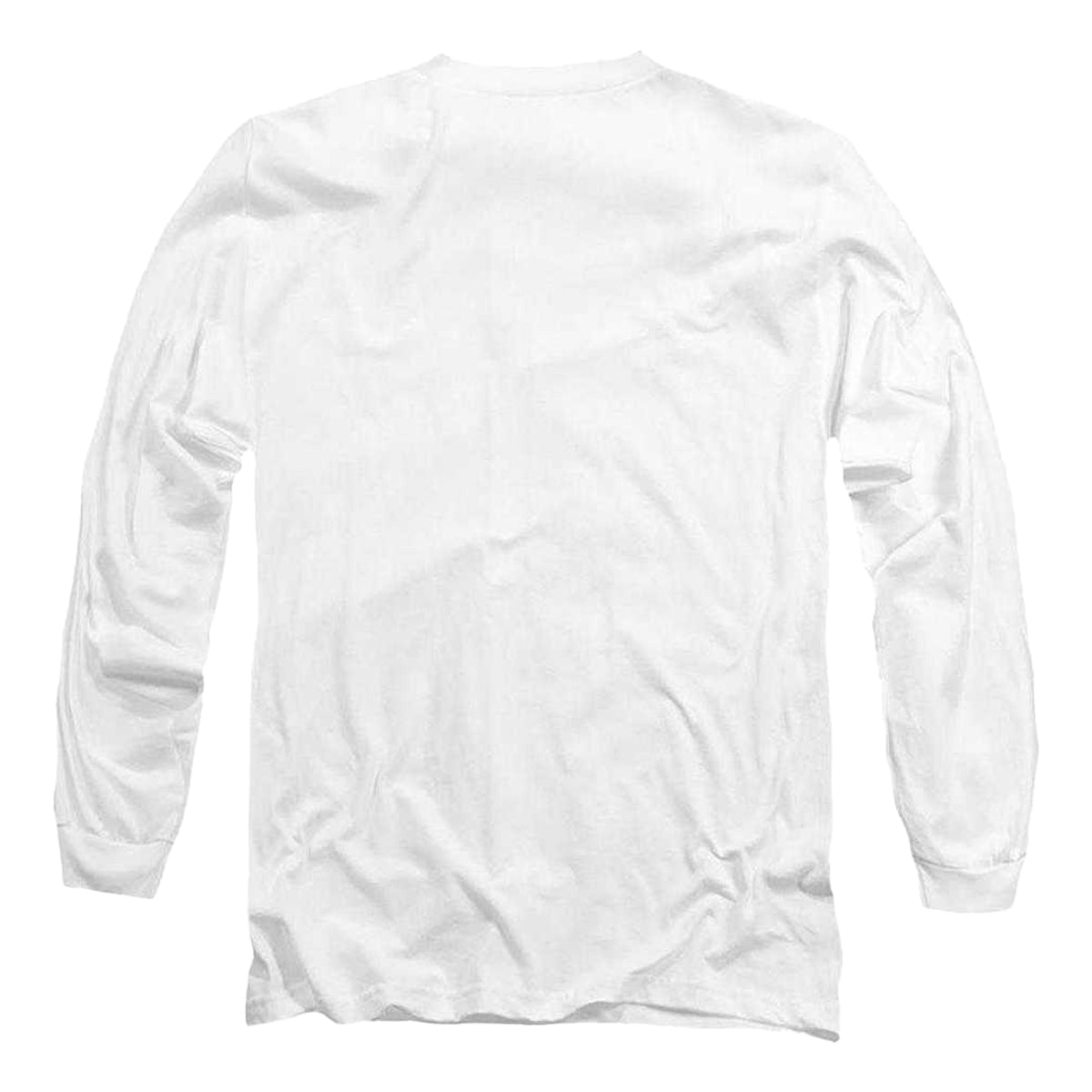 White - Back - Bruce Lee Mens Jeet Kune Long-Sleeved T-Shirt