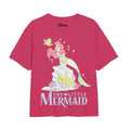 Fuchsia - Front - Little Mermaid Girls Rock T-Shirt