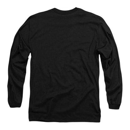 Black - Back - Chevrolet Mens Corvette Emblem Long-Sleeved T-Shirt