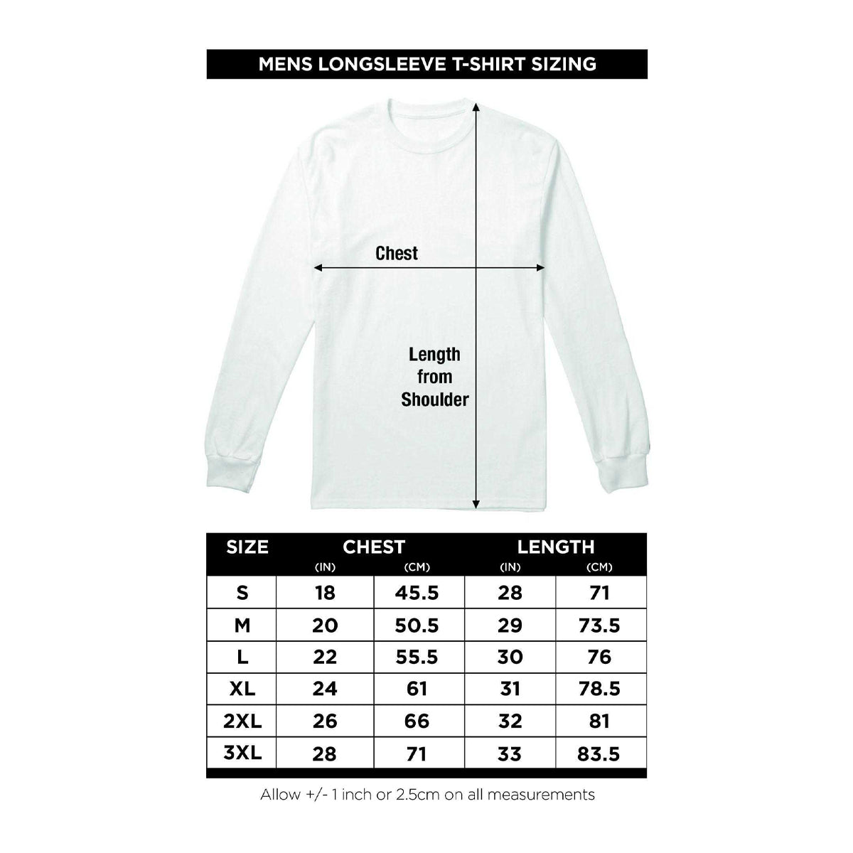 Black - Lifestyle - Chevrolet Mens Corvette Emblem Long-Sleeved T-Shirt