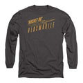 Charcoal - Front - Oldsmobile Mens Retro 88 Long-Sleeved T-Shirt