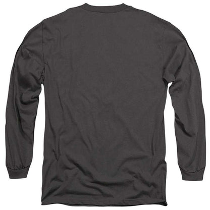 Charcoal - Side - Chevrolet Mens Stacked Logo Long-Sleeved T-Shirt