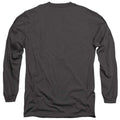 Charcoal - Side - Chevrolet Mens Stacked Logo Long-Sleeved T-Shirt