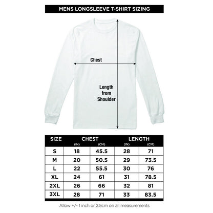 Charcoal - Lifestyle - Chevrolet Mens Classic Camaro Long-Sleeved T-Shirt