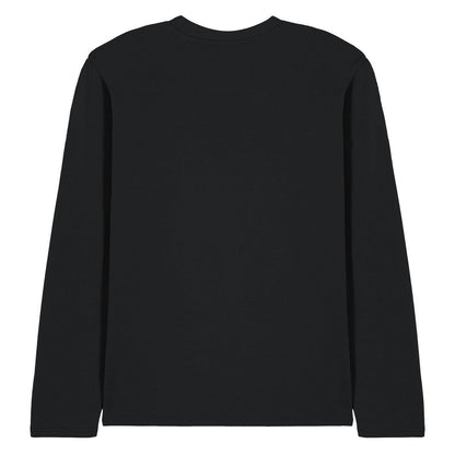 Black - Back - Chevrolet Mens Checkered Long-Sleeved T-Shirt