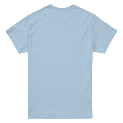 Sky Blue - Back - K-Pop Demon Hunters Unisex Adult Era Saja Boys Grid T-Shirt