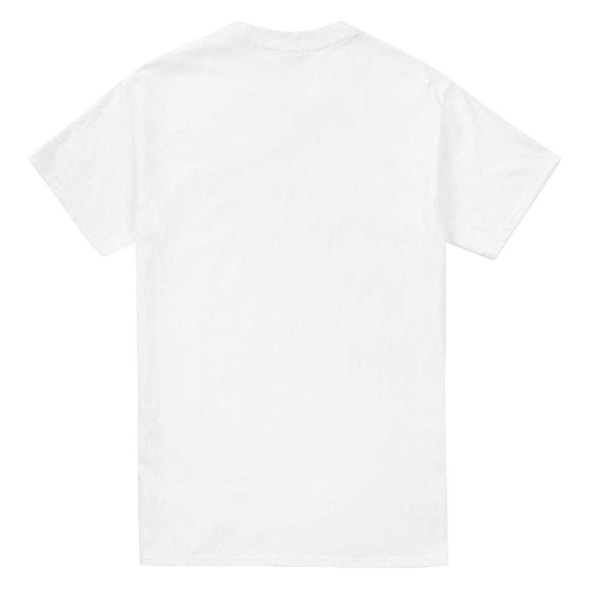 White-White - Back - K-Pop Demon Hunters Unisex Adult Era Saja Boys Grid T-Shirt