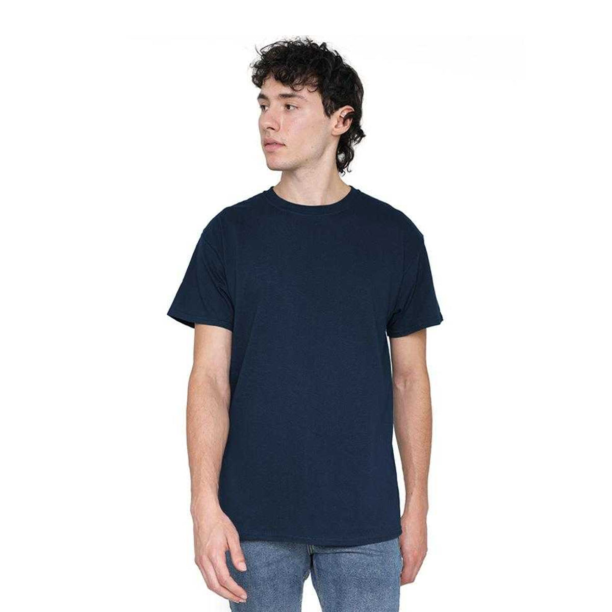 Navy - Side - K-Pop Demon Hunters Unisex Adult Huntr-X Group Shot Back Print T-Shirt