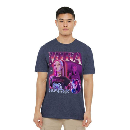 Heather Navy - Lifestyle - K-Pop Demon Hunters Unisex Adult Huntr-X Mira T-Shirt
