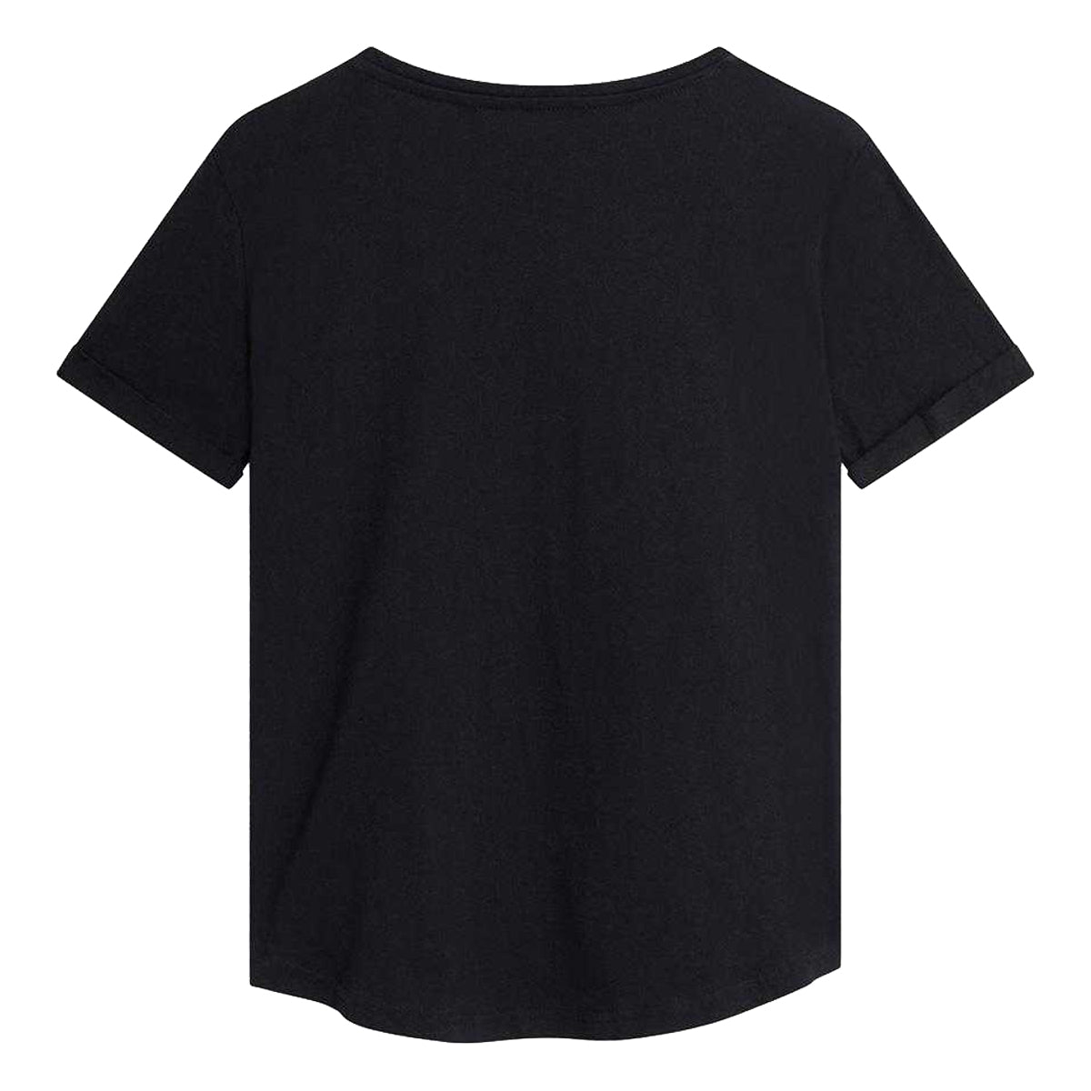 Black - Back - K-Pop Demon Hunters Womens-Ladies Huntr-X Panels T-Shirt
