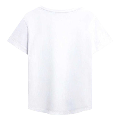 White - Back - K-Pop Demon Hunters Womens-Ladies Huntr-X Panels T-Shirt