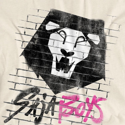 Natural - Side - K-Pop Demon Hunters Unisex Adult Saja Boys Brick Graffiti T-Shirt