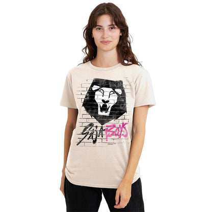 Natural - Lifestyle - K-Pop Demon Hunters Unisex Adult Saja Boys Brick Graffiti T-Shirt