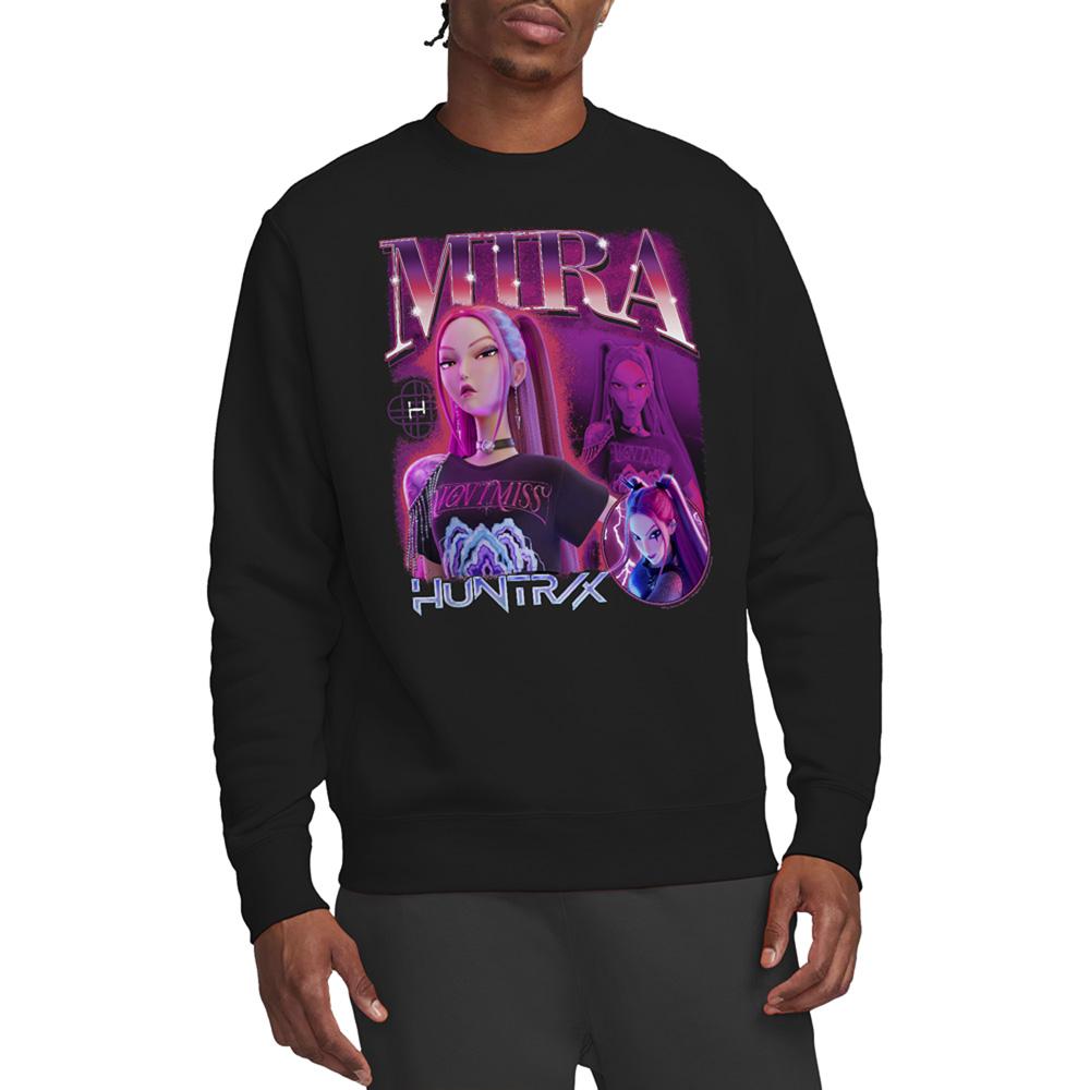 Black - Lifestyle - K-Pop Demon Hunters Unisex Adult Huntr-X Mira Sweatshirt