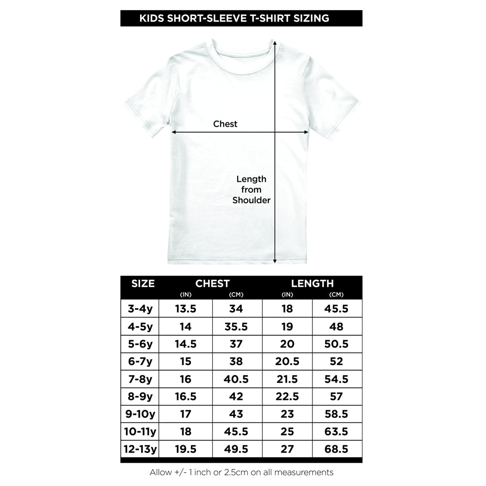 White - Close up - K-Pop Demon Hunters Childrens-Kids Saja Boys Grid T-Shirt