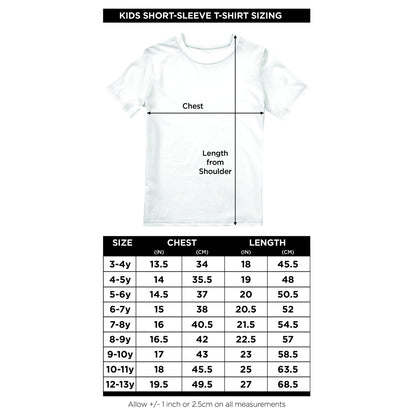Sky Blue - Close up - K-Pop Demon Hunters Childrens-Kids Saja Boys Grid T-Shirt