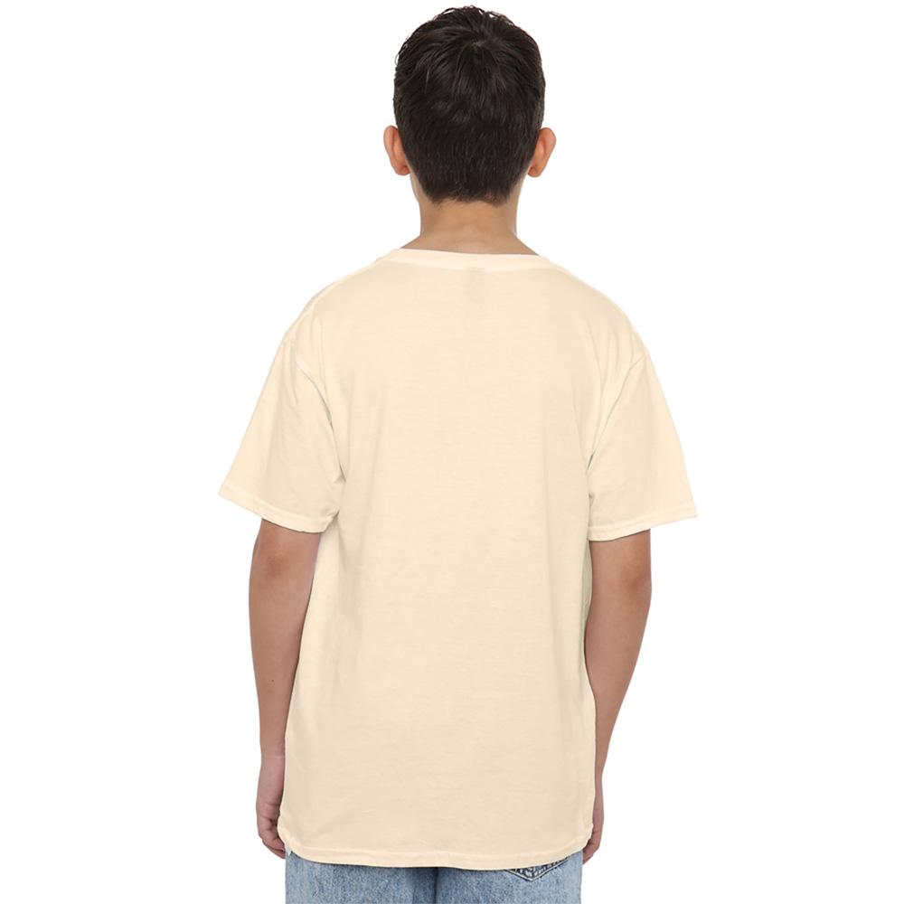 Natural - Pack Shot - K-Pop Demon Hunters Childrens-Kids Saja Boys Grid T-Shirt