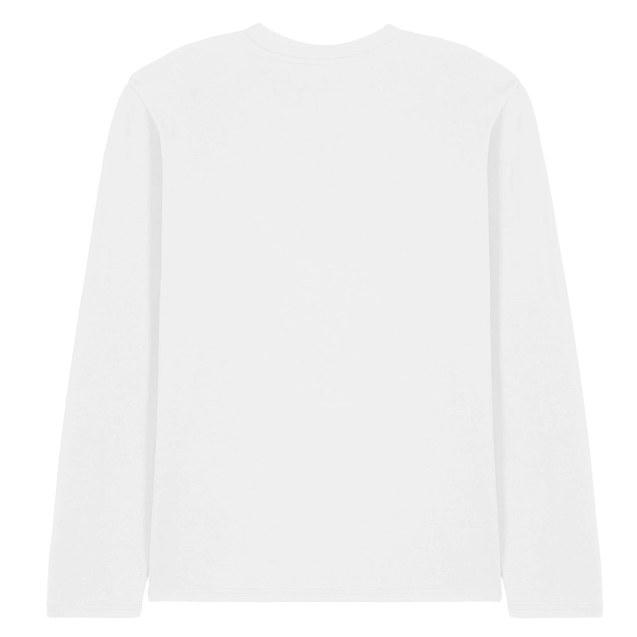 White - Back - K-Pop Demon Hunters Unisex Adult Saja Boys Grid Long-Sleeved T-Shirt