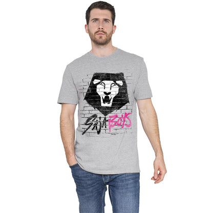 Heather Grey - Lifestyle - K-Pop Demon Hunters Unisex Adult Saja Boys Graffiti T-Shirt