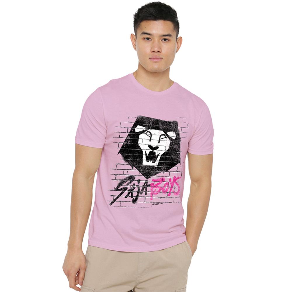 Light Pink - Lifestyle - K-Pop Demon Hunters Unisex Adult Saja Boys Graffiti T-Shirt