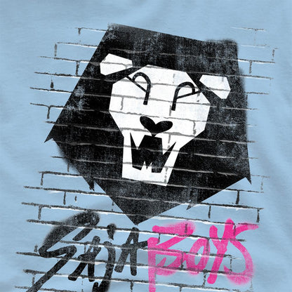 Sky Blue - Front - K-Pop Demon Hunters Unisex Adult Saja Boys Graffiti T-Shirt