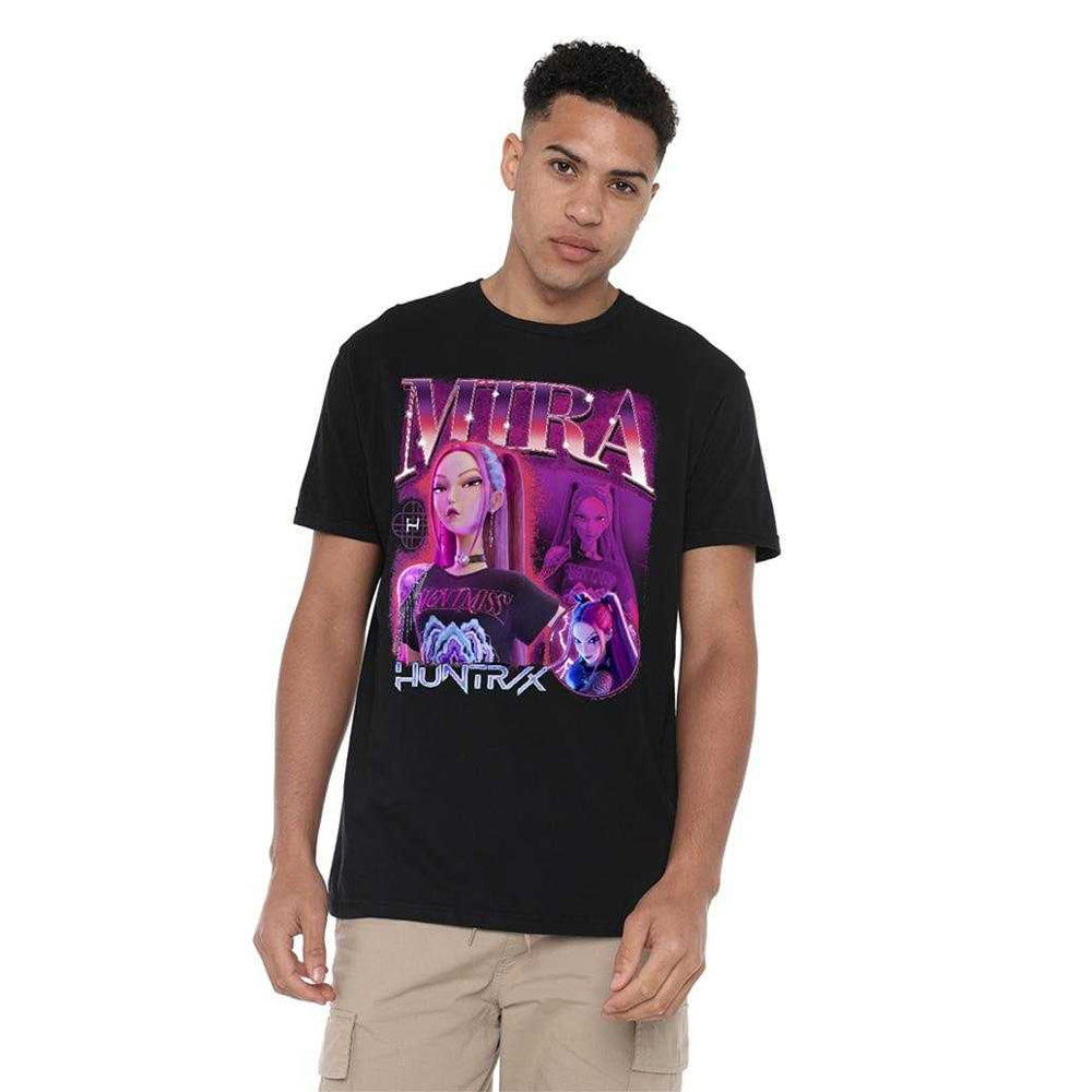 Black - Lifestyle - K-Pop Demon Hunters Unisex Adult Mira Huntr-X T-Shirt
