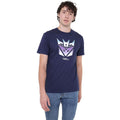 Navy - Front - Transformers Mens Decepticons Logo T-Shirt