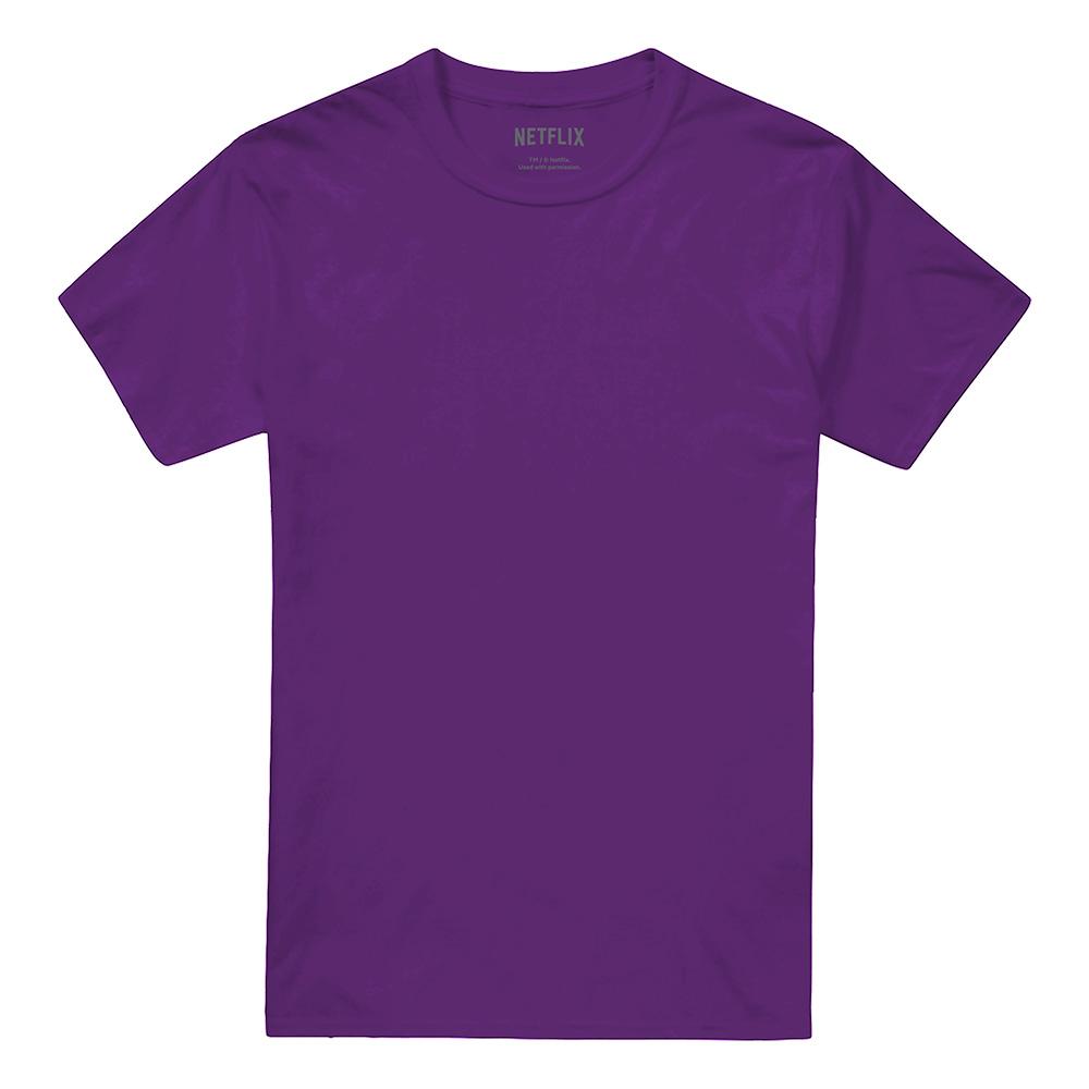 Purple - Front - K-Pop Demon Hunters Unisex Adult Huntr-X Band Back Print T-Shirt