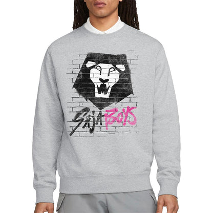 Heather Grey - Lifestyle - K-Pop Demon Hunters Unisex Adult Saja Boys Graffiti Sweatshirt