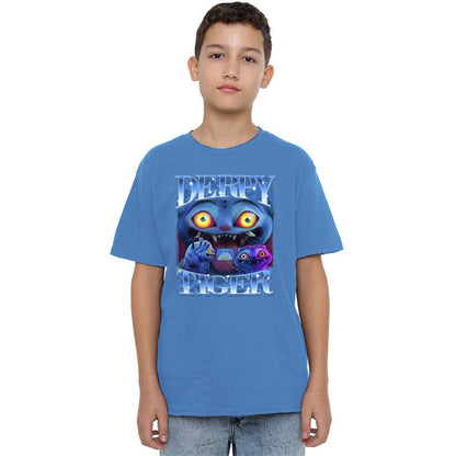 Sapphire - Lifestyle - K-Pop Demon Hunters Childrens-Kids Derpy Tiger T-Shirt