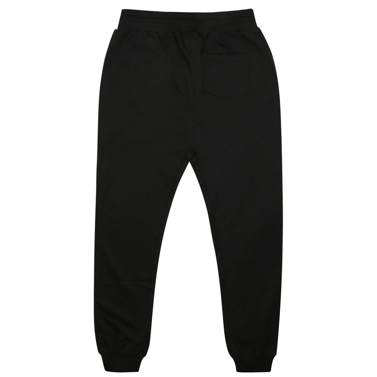 Black - Back - NASA Mens Worm Jogging Bottoms