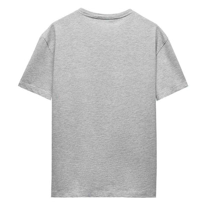 Athletic Heather - Back - Squid Game Womens-Ladies Korean Logo Heather T-Shirt