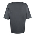 Dark Charcoal - Back - NASA Womens-Ladies Moon Trip Oversized T-Shirt