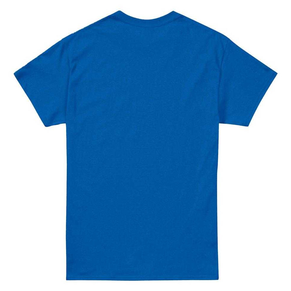 Royal Blue - Back - Sesame Street Unisex Adult Cookie Monster Face T-Shirt