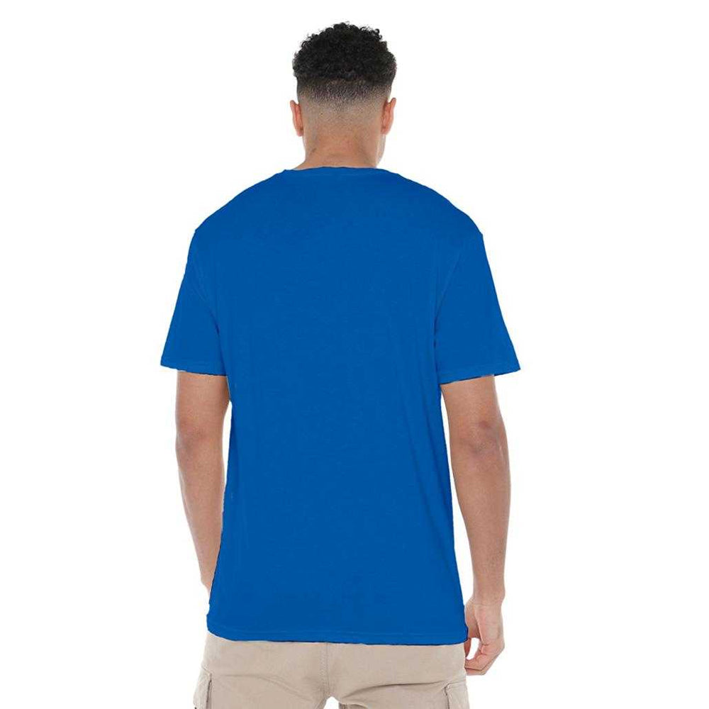 Royal Blue - Pack Shot - Sesame Street Unisex Adult Cookie Monster Face T-Shirt