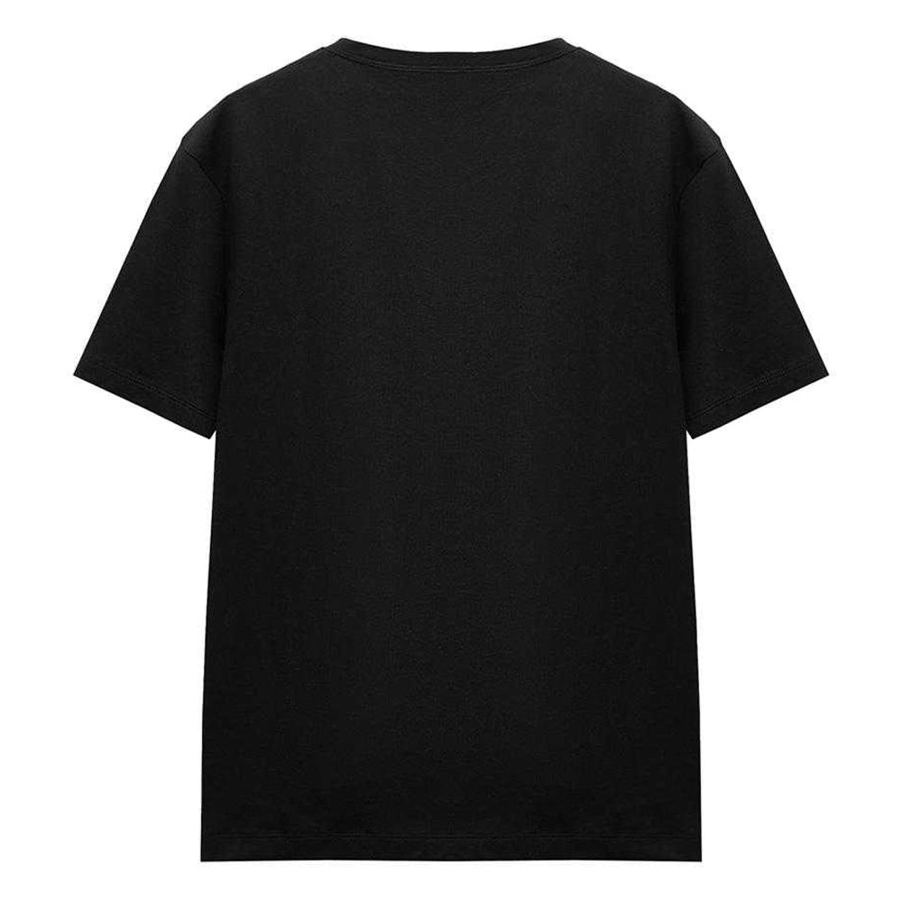 Black - Back - Squid Game Womens-Ladies Guards Korean T-Shirt