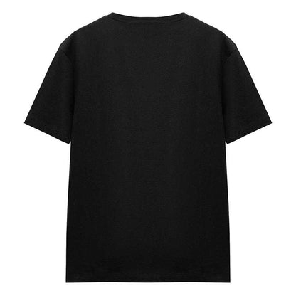 Black - Back - Squid Game Womens-Ladies Guards Korean T-Shirt