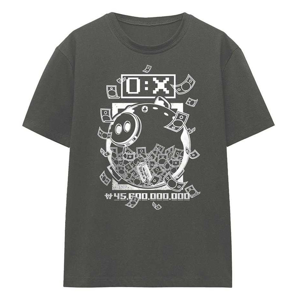 Charcoal - Front - Squid Game Womens-Ladies Piggy Bank T-Shirt