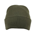 Black - Back - Marvel Avengers Mens Logo Beanie