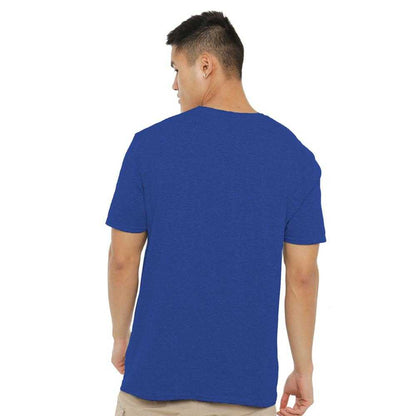 Royal Blue - Pack Shot - Sesame Street Unisex Adult Om Nom Cookie Monster Face T-Shirt
