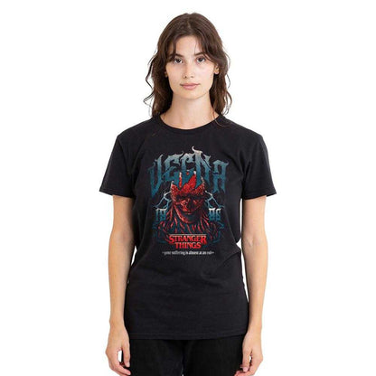 Black - Lifestyle - Stranger Things Womens-Ladies Evil Band 86 Vecna T-Shirt